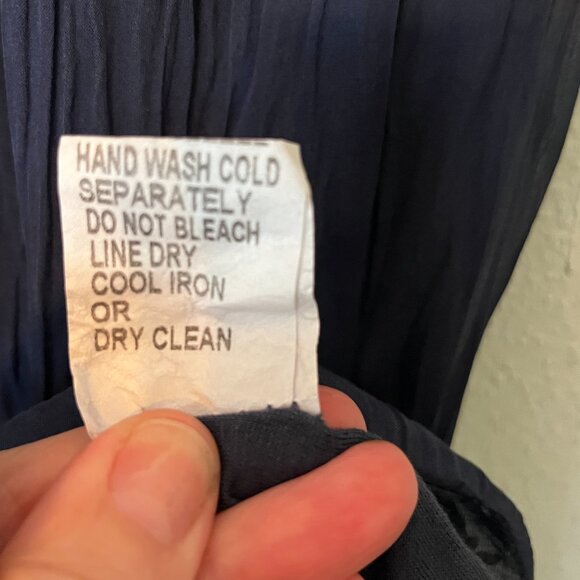 Carla Conti Blue Embroidered Top - Picture 12 of 12